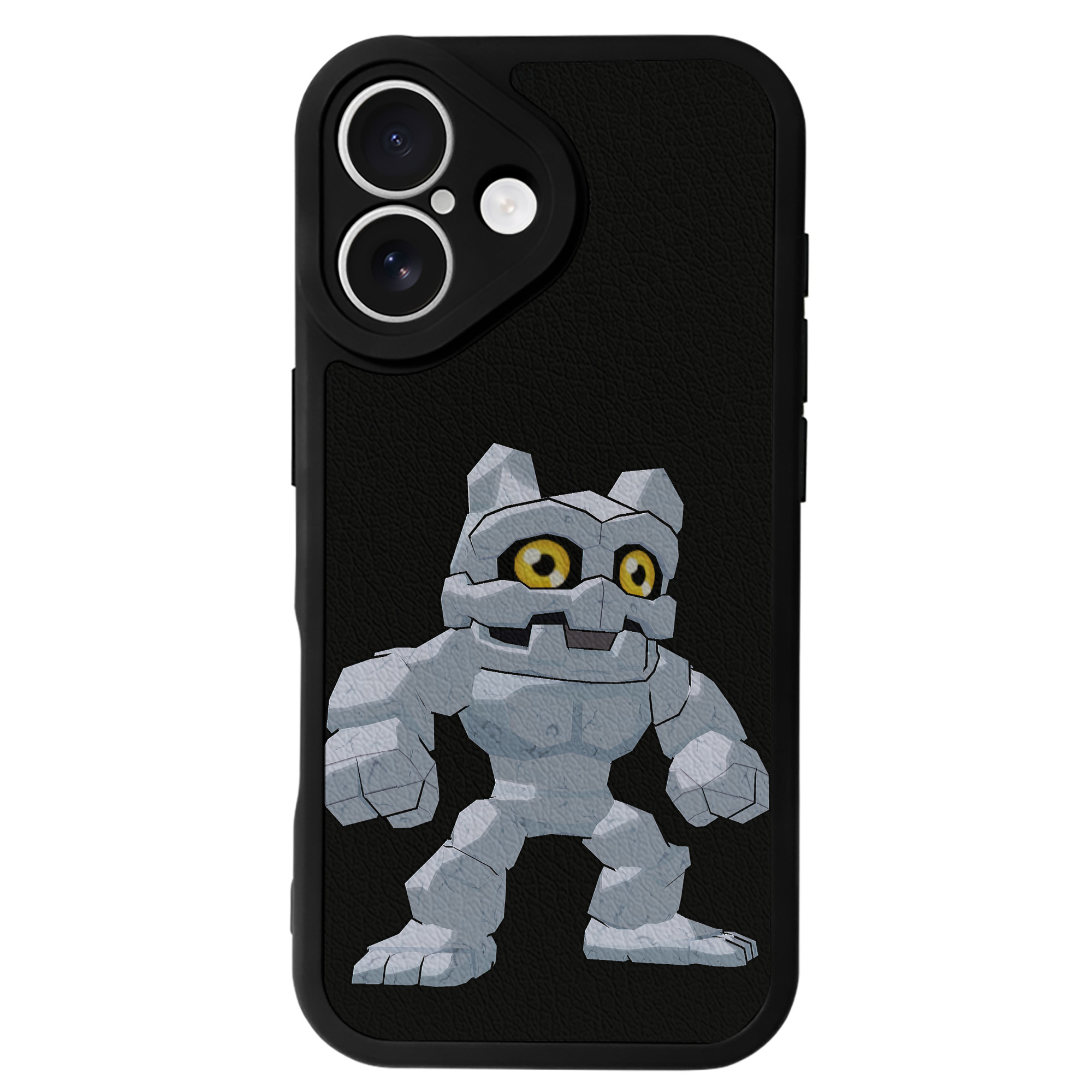 （画像用） Digimon デジタルモンスター/デジモン 【iPhone 16シリーズ対応】シリコンスマホケース（レザー調） 材質：シリコン